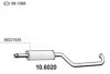 CITRO 96045753 Middle Silencer